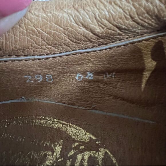 VINTAGE Fabiano Cross Country Ski Shoes Men Sz 6.5 Italy VTG Rare Patons Leather - Picture 7 of 11